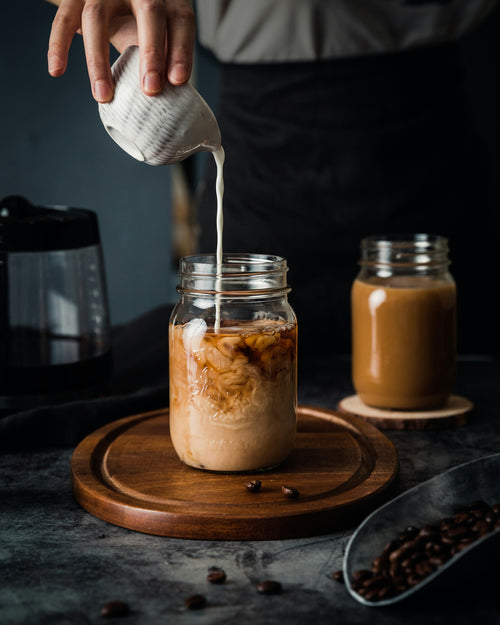 BOLIVIAN MAPLE CINNAMON ICED LATTE